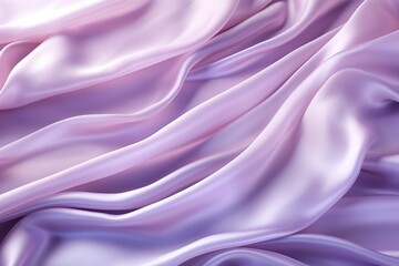 Obraz premium Purple silk fabric with gentle waves