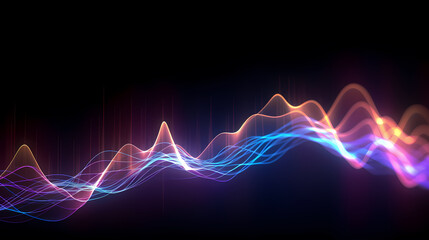 Fototapeta premium Technology abstract graphic poster web page PPT background, technology background