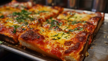 Scrumptious Detroit Pizza