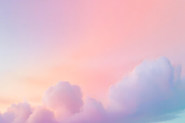 Smooth gradient pastel colors sky, Pastel sky background, beautiful sky background, Sunset sky - obrazy, fototapety, plakaty