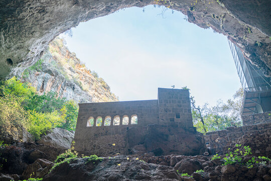 Cennet and Cehennem (English: heaven and hell) are the names of two large sinkholes in the Taurus Mountains, in Mersin Province, Turkey. The sinkholes are among the tourist attractions of the province