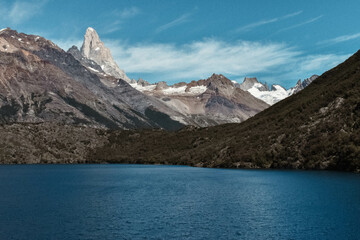 Obraz premium Lake on the mountain