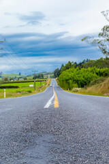 Fototapeta premium New Zealand, its landscapes, mountains, roads, stormy skies, fields and seas 22