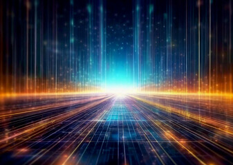 abstract background that represents the limitless possibilities, generative ai