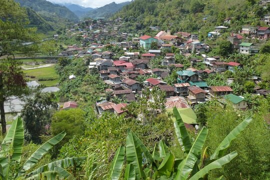 Beautiful village near Sumaguing cave, Sagada