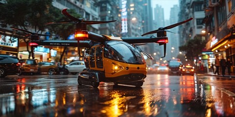 Urban Air Mobility Revolution: Navigating the Digital Frontier with Efficient and Sustainable Integration of Flying Taxis