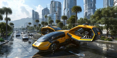 Urban Air Mobility Revolution: Navigating the Digital Frontier with Efficient and Sustainable Integration of Flying Taxis