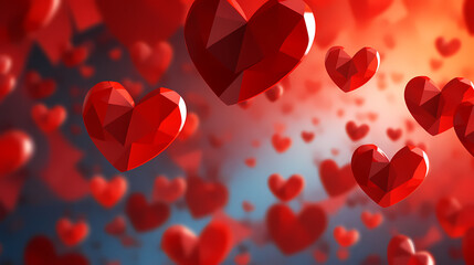 Valentine's Day hearts, Valentine's Day background, wedding background, blank copy space