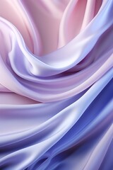Gradient purple pink silk fabric