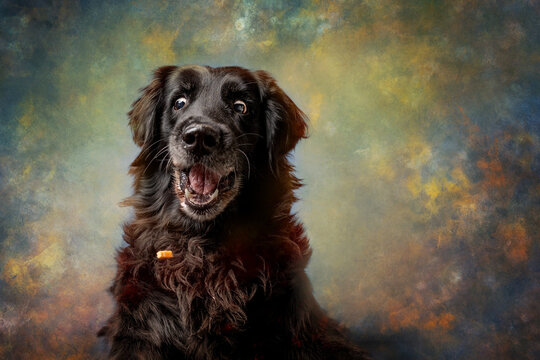 portrait of a dog
