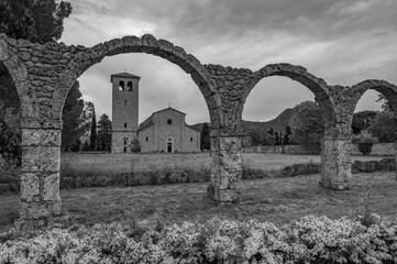 Rocchetta a Volturno. Abbey of S. Vincenzo al Volturno
