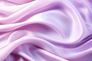 Purple silk fabric with gentle waves