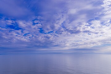 blue sky and clouds