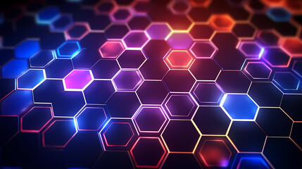Fototapeta premium Technology abstract graphic poster web page PPT background, technology background