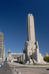 Obraz premium Argentina province of Santa Fe, city of Rosario Historical monumento to the flag