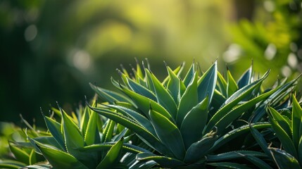 Fototapeta premium Close up Agave for tequila
