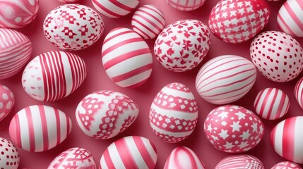 Fototapeta na wymiar Easter egg holiday background. Easter eggs beautiful colors