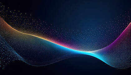 Abstract technology particles lines mesh background. Vector abstract graphic design banner pattern background web template.