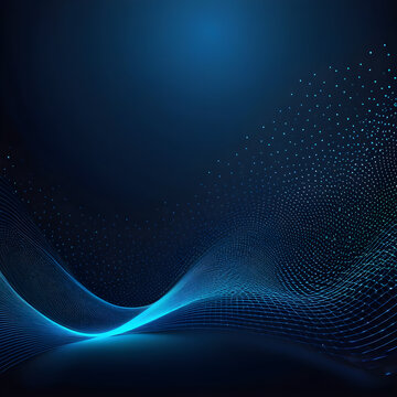 Abstract technology particles lines mesh background. Vector abstract graphic design banner pattern background web template.