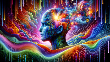 AI Mindscapes: Exploring Psychic Waves in Innovative Research