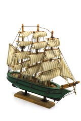 Model sailing ship type nautical vessel 