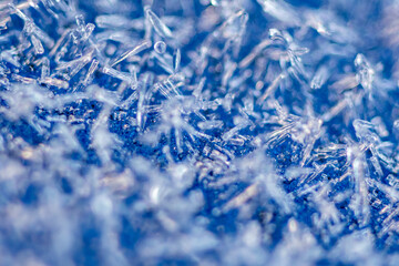 Macro Ice crystals