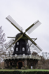 old windmill in the country