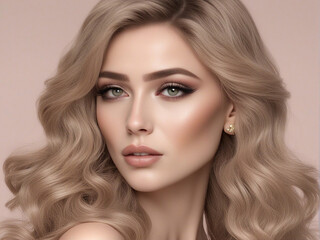 Fototapeta premium portrait of a woman