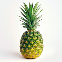 Fototapeta premium pineapple on white background