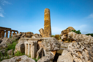 Temple of Athena in Selinunte - Sicily - Italy