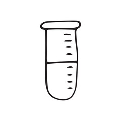 tubes. Doodle. medical icon. the icon. on a white background. medical equipment. telephone. doctor. to heal.