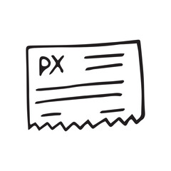 Doodle. medical icon. the icon. on a white background. medical equipment. telephone. doctor. to heal.