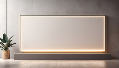 Blank Bannar, Display, Notice board, screen, advertising billboard notice board  display  copy space text marketing illustration	
