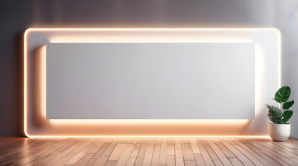 Blank Bannar, Display, Notice board, screen, advertising billboard notice board  display  copy space text marketing illustration	
