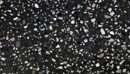 Black and white rock tile background.