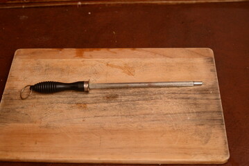 chaira para afiar faca, afiador de faca