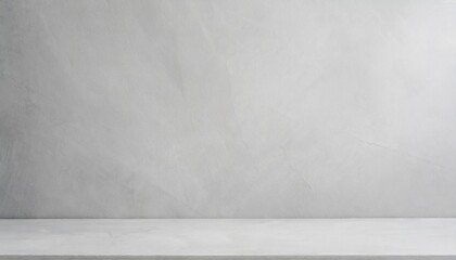 A grey wall background with space.