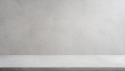 A grey wall background with space.