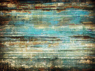Old painted wood wall texture abstract background