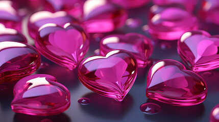 Valentine's Day hearts, Valentine's Day background, wedding background, blank copy space