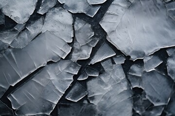 Ice texture on Montreal outdoor rink.