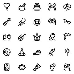 Party Line Icon Sheet
