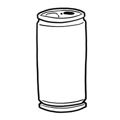 Illustration of a can
