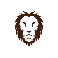 lion head logo icon
