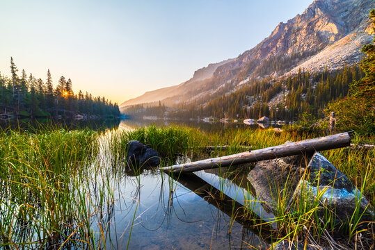 Scenic Backcountry Sunrise