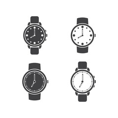 watch icon set