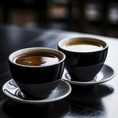 A cup of coffee with a smiley face   darktable ,Chocolate day, Valentines Day, Valentines week 
