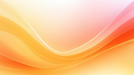 Abstract Yellow and Red Wave Background.
