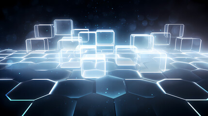 Fototapeta premium Abstract graphic poster web page PPT background, abstract background