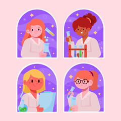 International Day of Women and Girls in Science Sticker